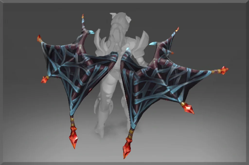 Скачать скин Wings Of The Ruby Web мод для Dota 2 на Queen Of Pain - DOTA 2 ГЕРОИ